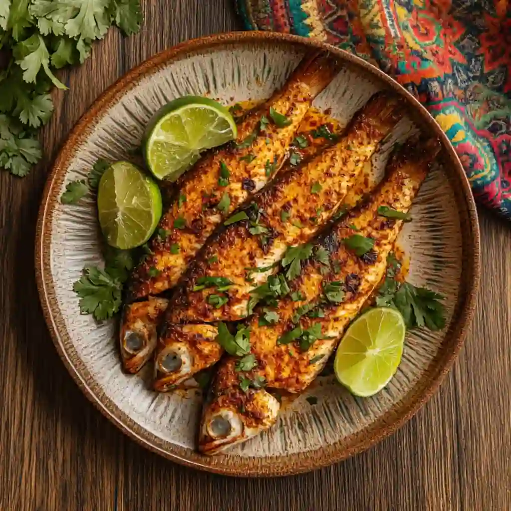 Mexican fish recipe with lime and spices